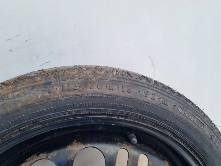 Opel Vectra C Astra H KOŁO DOJAZDOWE dojazdówka 115/70 R16 5x110 2160132