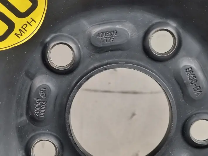 Ford C -Max II Focus Mk3 KOŁO DOJAZDOWE dojazdówka 125/80 R16 5x108 2160848