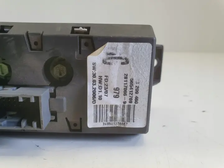 Opel Corsa D Meriva A WYŚWIETLACZ RADIA Ekran 13209460