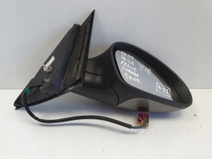 Seat Ibiza III 02-08r LUSTERKO PRAWE PASAŻERA europa 5 pin pinów
