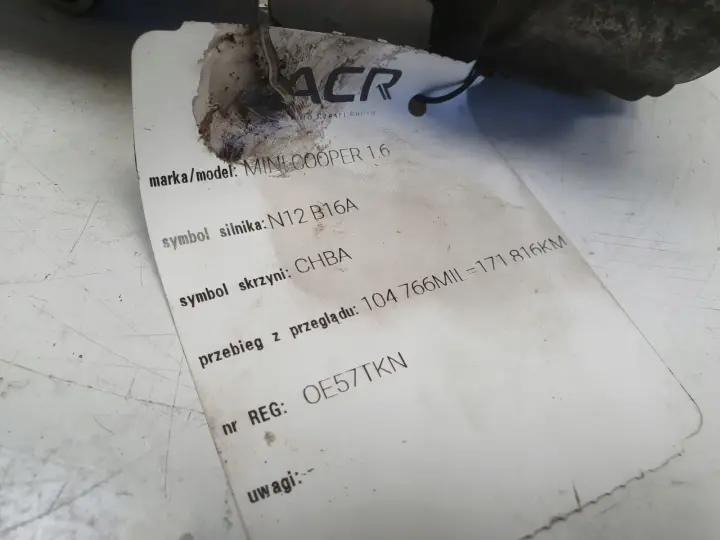 Mini Cooper R56 1.6 16V VTi SPRĘŻARKA KLIMATYZACJI 6942501