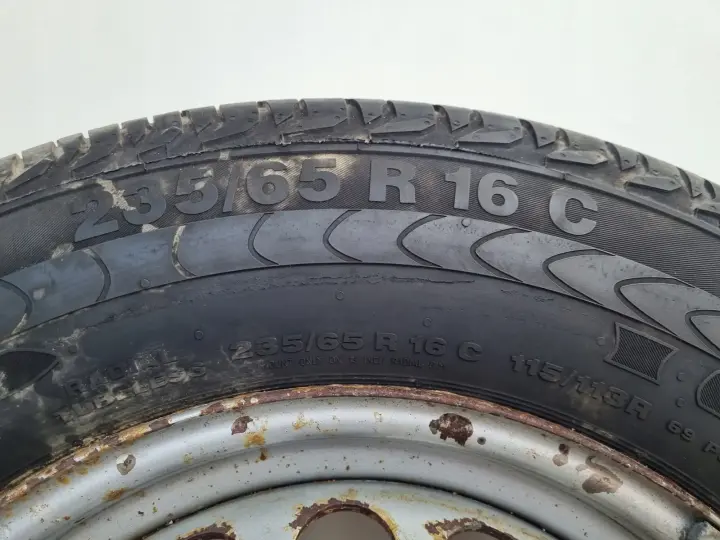 Mercedes Sprinter KOŁO ZAPASOWE Zapas felga A0014014802 235/65 R16C 6x130