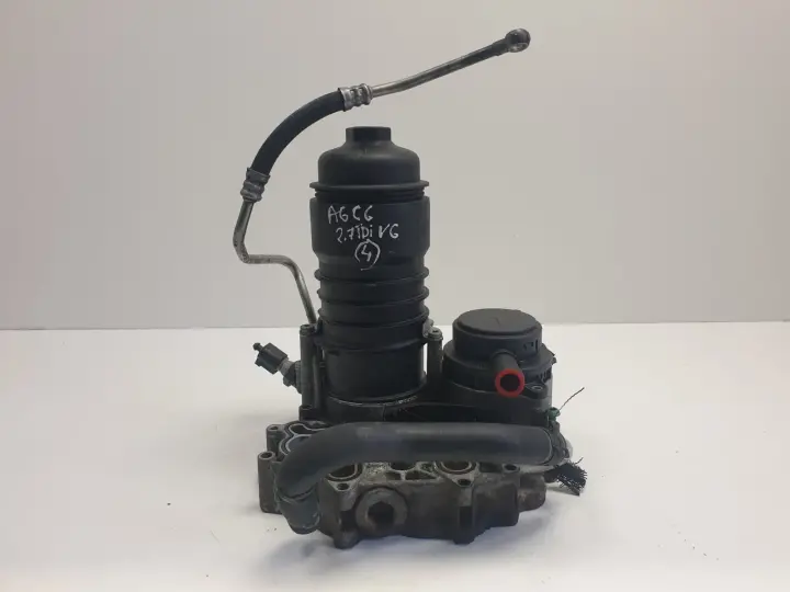 Audi A6 C6 2.7 TDI PODSTAWA FILTRA Oleju obudowa