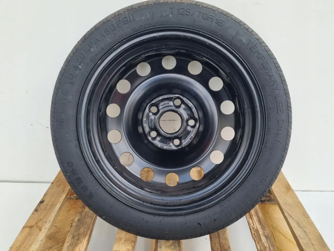 Audi Seat Vw Golf VI KOŁO DOJAZDOWE dojazdówka 125/70 R16 1K0601027S 5x112