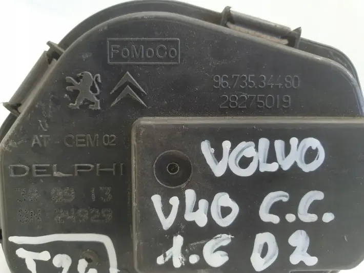 Volvo V40 II 1.6 D2 PRZEPUSTNICA 9673534480