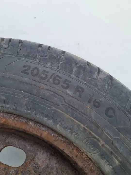 Renault Trafic III KOŁO ZAPASOWE Zapas felga 205/65 R16C 5x114.3 ET50
