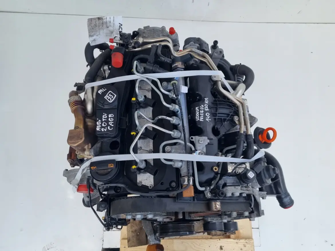 SILNIK KOMPLET Audi Q5 8R 2.0 TDI 136KM udokumentowane 140tyś CAG CAGB