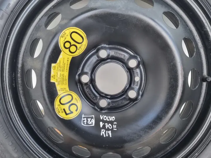 Volvo S80 I V70 II S60 I KOŁO DOJAZDOWE dojazdówka 125/80 R17 9209872