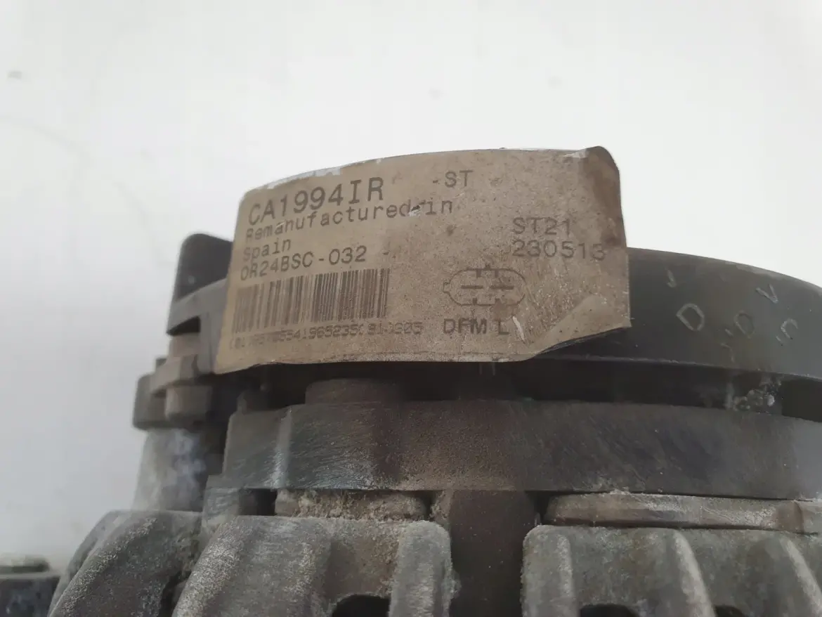 Opel Vectra C 1.9 CDTI ALTERNATOR bosch 0124425097