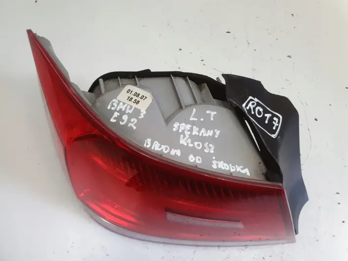 BMW 3 E90 Coupe E92 E93 TYLNA LAMPA LEWA lewy tył kierowcy