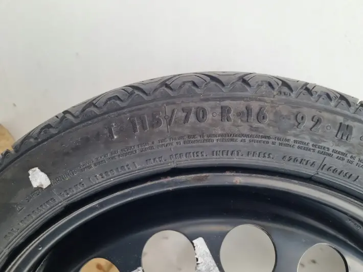 Opel Vectra C Astra H KOŁO DOJAZDOWE dojazdówka 115/70 R16 5x110 2160132