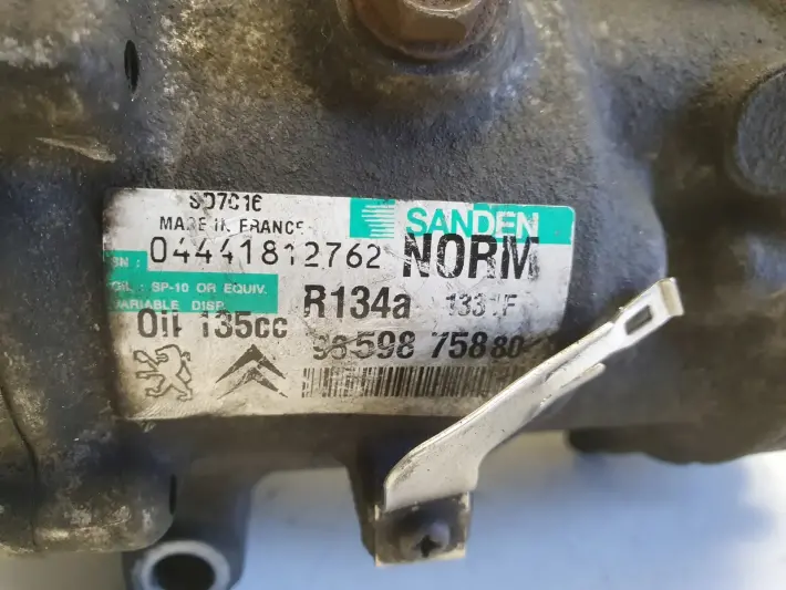 Peugeot 308 I 1.6 HDI SPRĘŻARKA KLIMATYZACJI pompa 9659875880