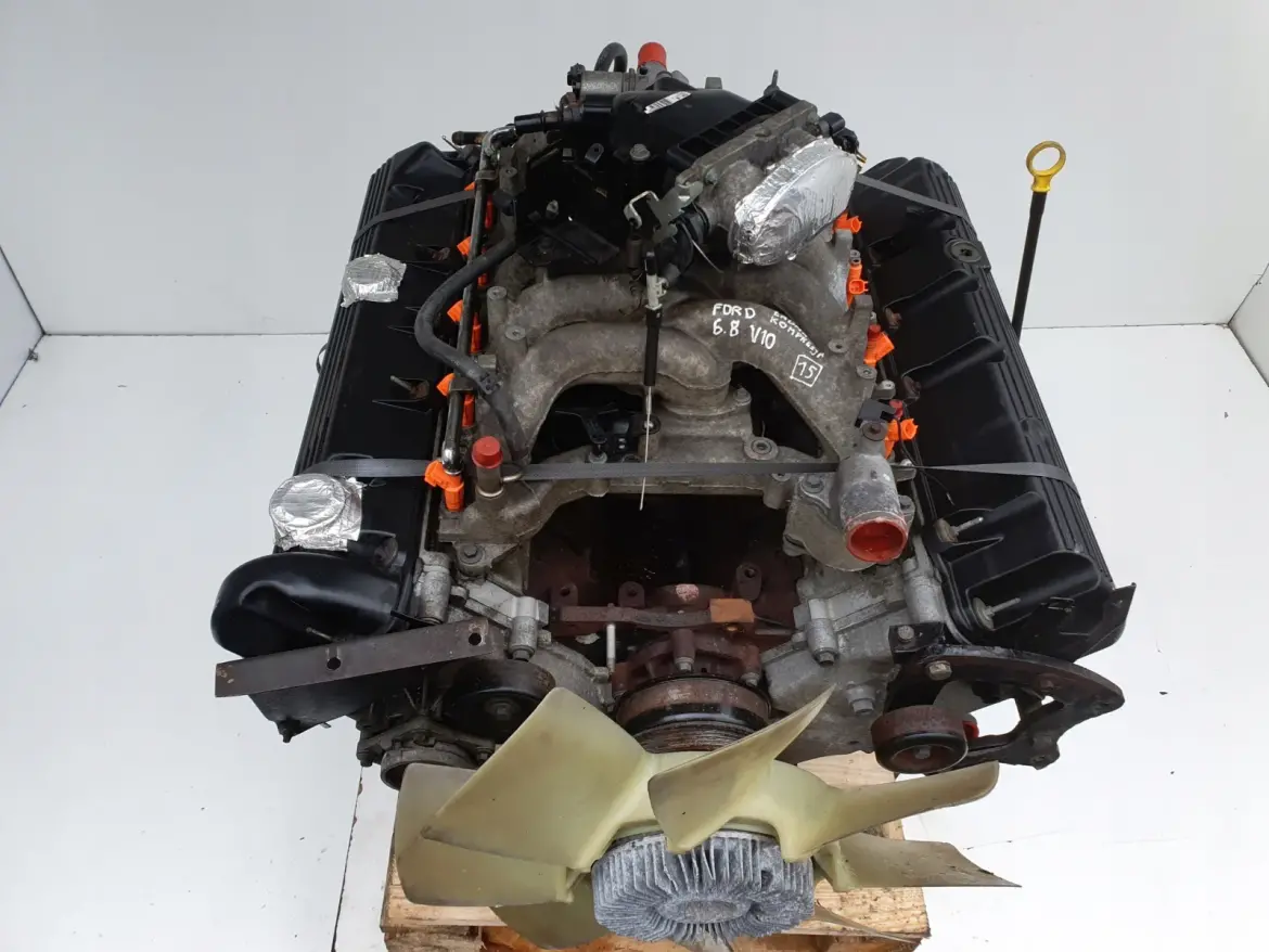 SILNIK KOMPLET Ford F350 F-350 XII 6.8 V10 ładna kompresja T68USEM 68L