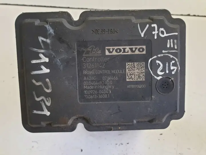 Volvo V70 III S80 II POMPA ABS Sterownik 31261142