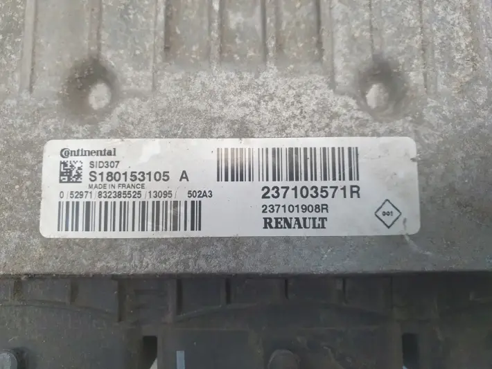 Renault Scenic III 1.5 DCi KOMPUTER SILNIKA sterownik 237101908R 237103571R