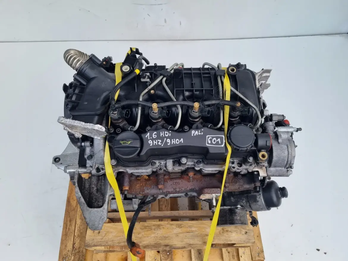 SILNIK KOMPLET Citroen C4 Picasso 1.6 HDI 109KM pali 9HZ 9H01
