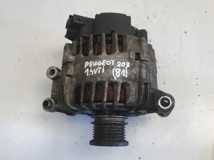 Peugeot 207 1.6 1.4 VTI ALTERNATOR V757651380 valeo 2605106A TG12C059