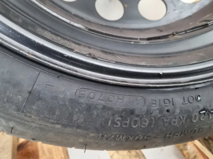Volvo S80 V70 S60 I KOŁO DOJAZDOWE dojazdówka 125/80 R17 9209872
