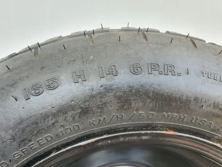 Volvo 240 940 740 KOŁO ZAPASOWE Zapas 165/80 R14
