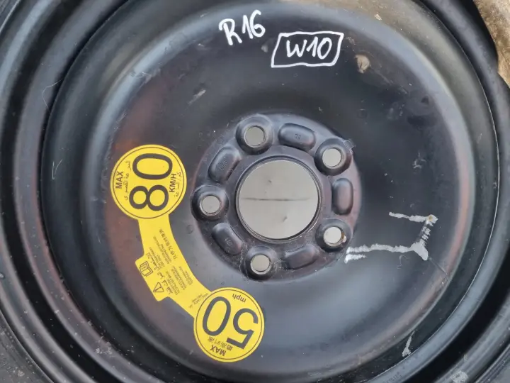 Ford C-Max Focus Mk3 III KOŁO DOJAZDOWE dojazdówka 125/90 R16 5x108 AM51BA