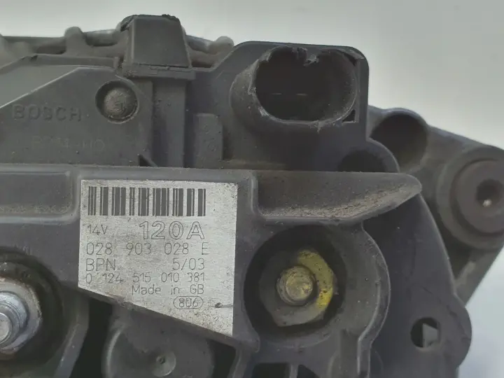 Seat Ibiza II III 1.9 TDI ALTERNATOR Bosch 028903028E 120A