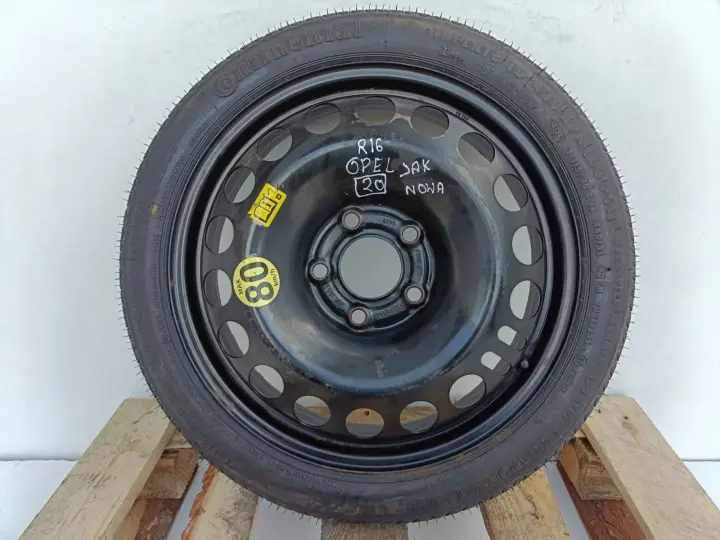 Opel Vectra C Astra H KOŁO DOJAZDOWE dojazdówka 125/85 R16 5x110 2160132