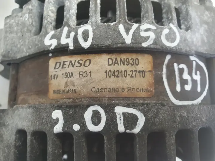 Volvo S40 II V50 2.0 D ALTERNATOR 104210-2710