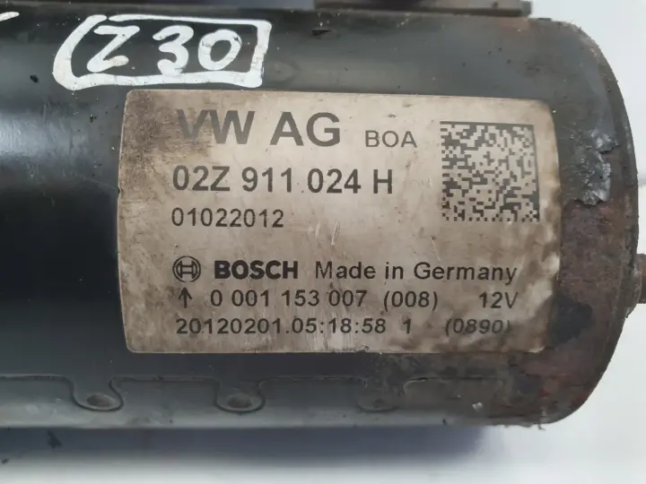 VW Golf VI 1.6 TDI ROZRUSZNIK bosch 02Z911024H