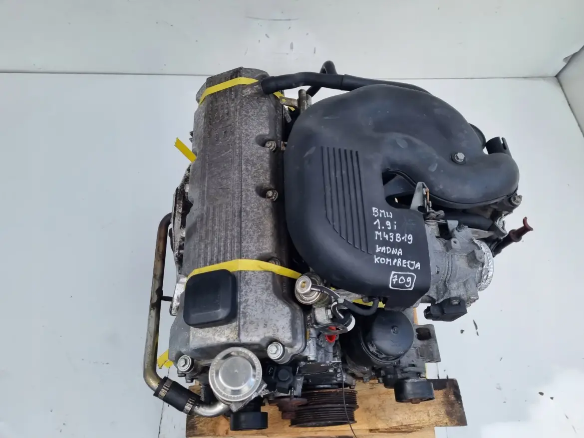 SILNIK KOMPLET BMW Z3 1.8 1.9 97-02r 142tyś M43 194E1 M43B19