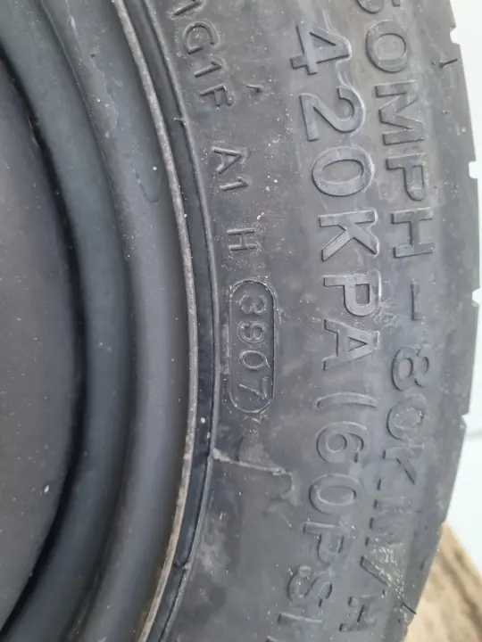 Ford C-Max Focus Mk2 II KOŁO DOJAZDOWE dojazdówka 125/85 R16 5x108 1S71MH