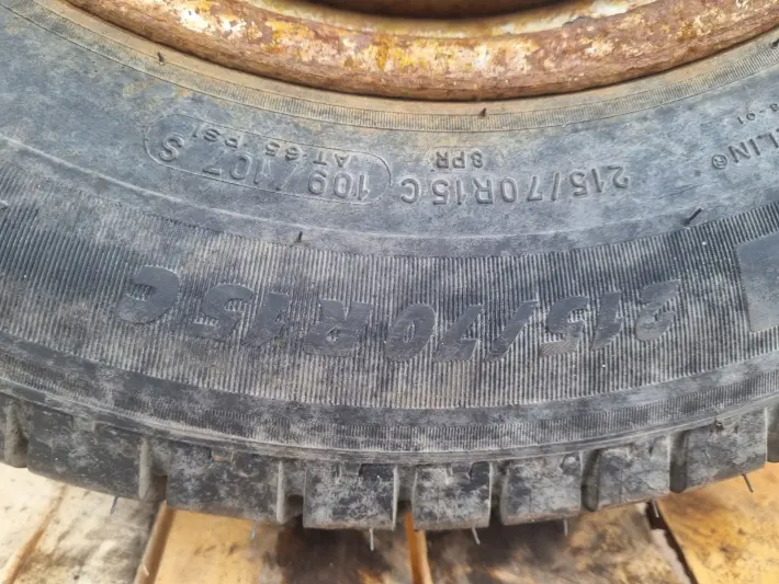 Fiat Ducato III KOŁO ZAPASOWE zapas felga 215/70 R15C 5x118 1374096080