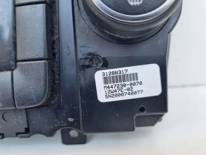 Volvo S60 II V60 I PANEL KLIMATYZACJI Nawiewu radia 31288317