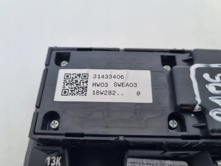 VOLVO S60 III V60 II XC60 II PANEL STEROWANIA SZYBAMI szyb 31433406