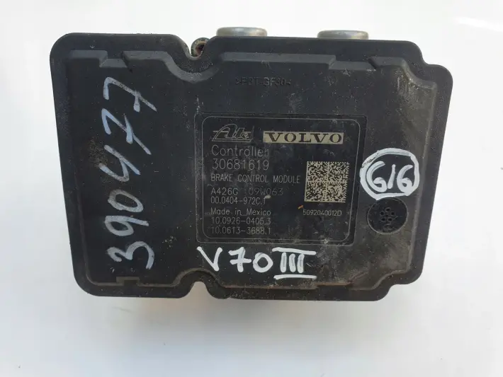 Volvo V70 III S80 II POMPA ABS Sterownik 30681619