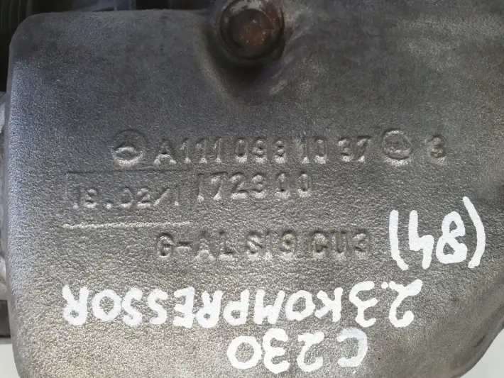 Mercedes W203 2.0 K KOMPRESOR DOŁADOWANIA A1110981037