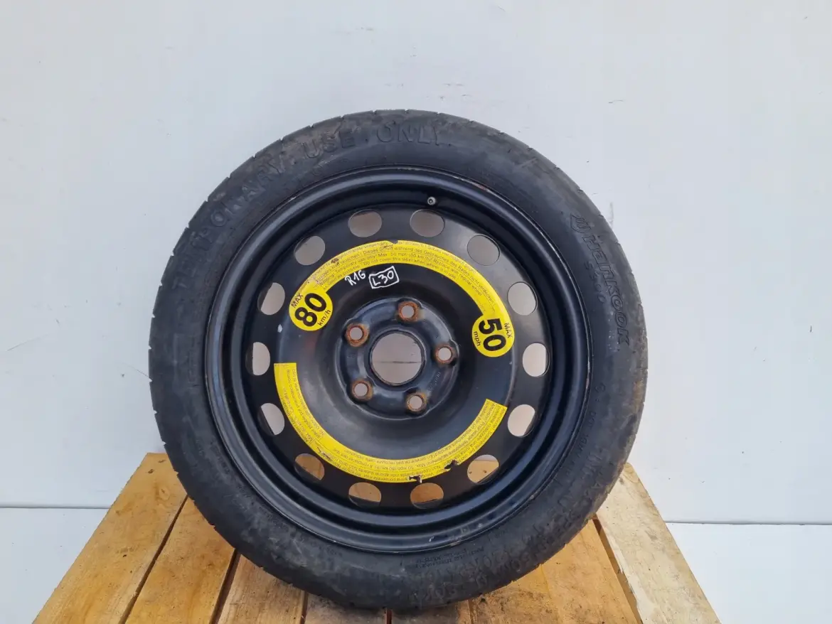 Audi Seat Vw Golf V KOŁO DOJAZDOWE dojazdówka 125/70 R16 1K0601027F 5x112
