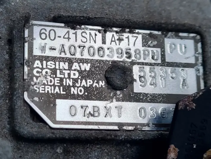 Opel Signum 1.8 16V AUTOMATYCZNA SKRZYNIA BIEGÓW automat 55353941A 60-41SN