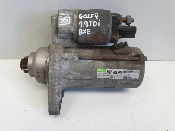 VW Golf V 1.9 TDI ROZRUSZNIK valeo 02Z911023H