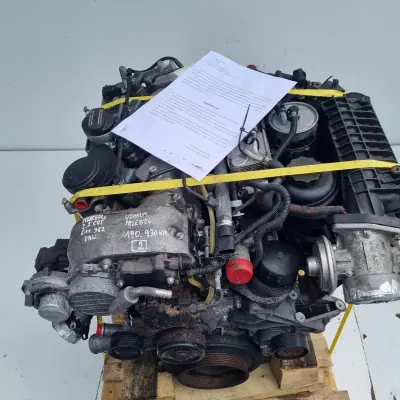 SILNIK KOMPLET Mercedes W203 2.2 CDI udokumentowane 190tyś 611962