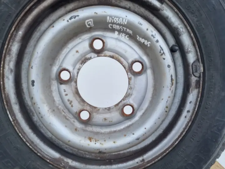 Nissan Cabstar FELGA STALOWA KOŁO 15 cali 205/65 R15 R15C 40300G4900 5X170