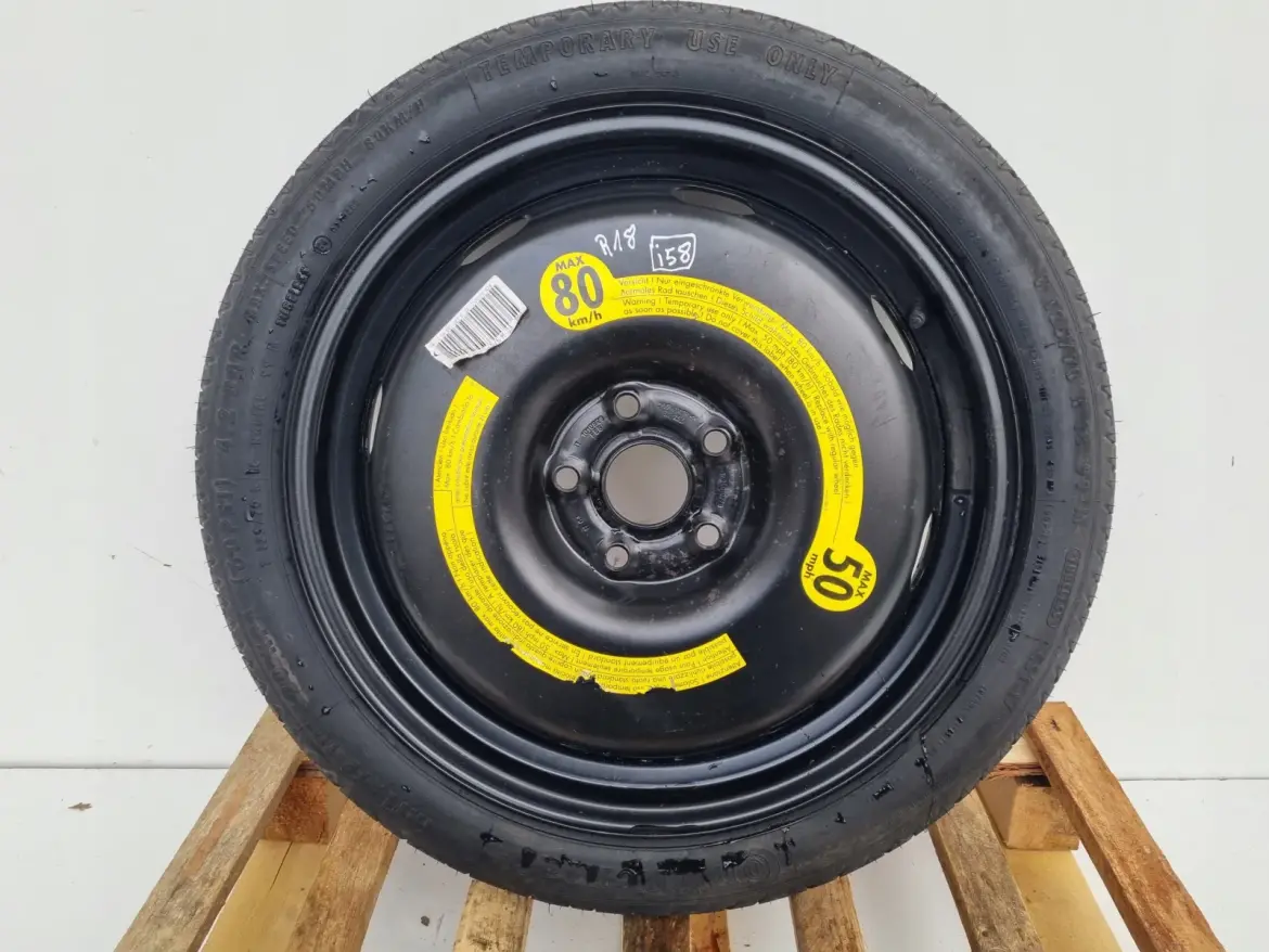 Audi Seat Vw Skoda KOŁO DOJAZDOWE dojazdówka 125/70 R18 1K0601027B