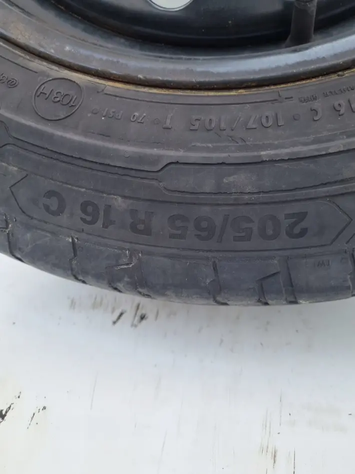 Mercedes Vito KOŁO ZAPASOWE Zapas felga 205/65 R16C 5x112 ET52 A4474010101