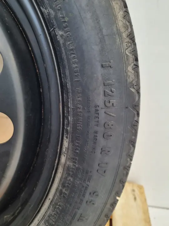 BMW E46 E60 X3 KOŁO DOJAZDOWE dojazdówka 125/80 R17 5x120 6750007