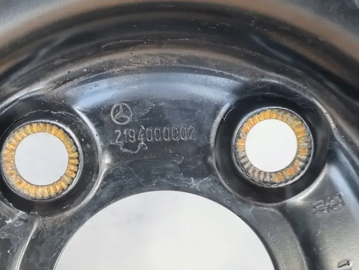 Mercedes W211 C219 KOŁO DOJAZDOWE dojazdówka 155/70 R17 5x112 2194000002