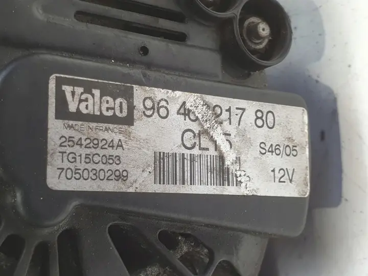 Fiat Ulysse 2.2 JTD ALTERNATOR valeo 9646321780
