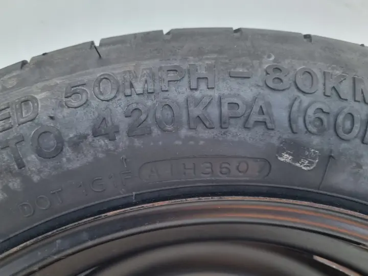 Ford C-Max Focus Mk2 II KOŁO DOJAZDOWE dojazdówka 125/85 R16 5x108 1S71MH