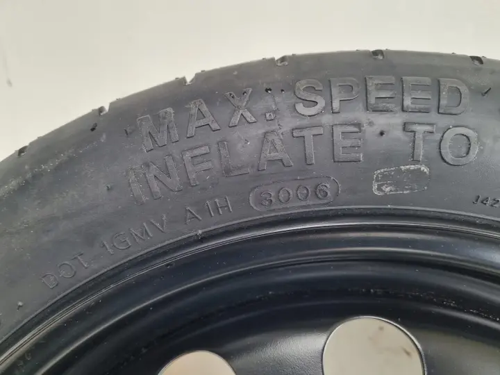 Audi Seat Vw Golf V KOŁO DOJAZDOWE dojazdówka 125/70 R16 1K0601027F 5x112