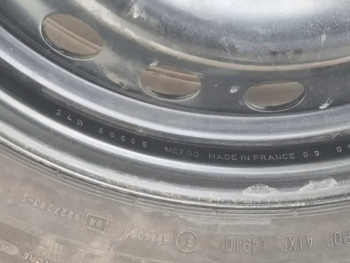 Renault Megane Scenic III KOŁO ZAPASOWE Zapas felga 205/55 R16 4x100 ET49