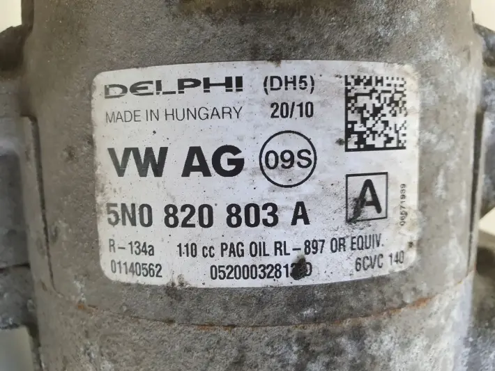VW Polo V 1.6 TDI SPRĘŻARKA KLIMATYZACJI 5N0820803A