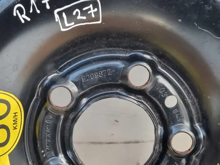 Volvo S80 V70 S60 I KOŁO DOJAZDOWE dojazdówka 125/80 R17 9209872